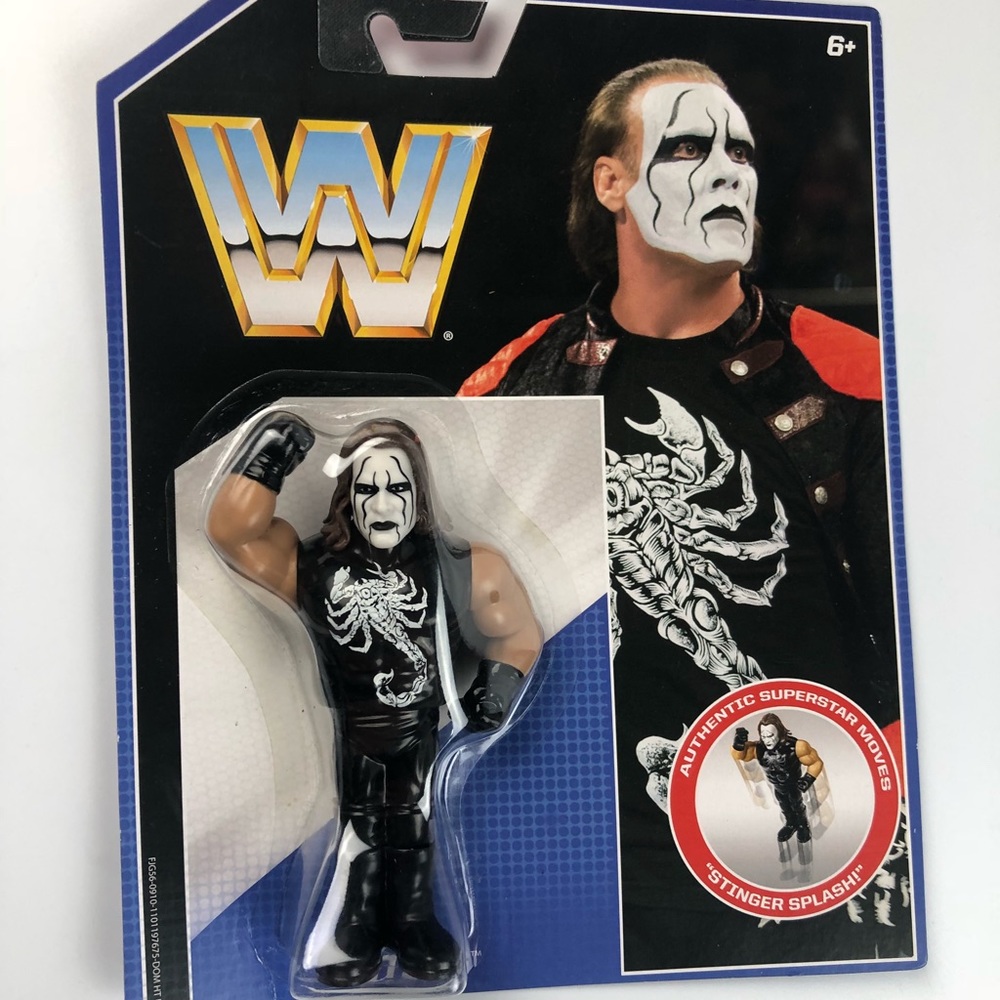 WW wrestling figures action Mankind Sting WWE WWF